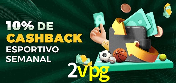10% de bônus de cashback na 2vpg